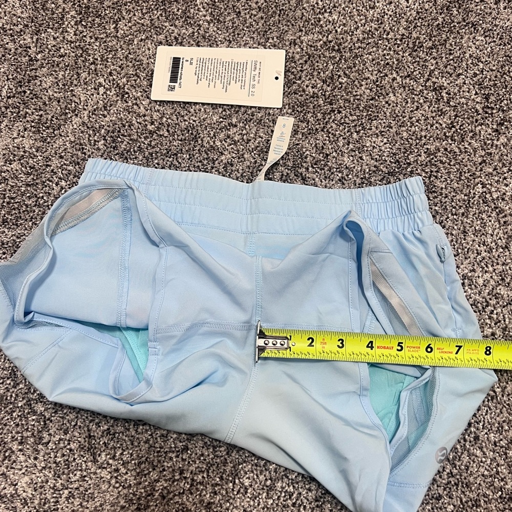 NWT Lululemeon Swiftly Tech 2.0 Shorts - Picture 4 of 5